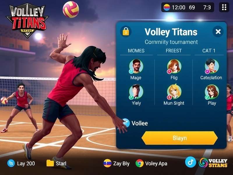 Volley Titans Gujarat Strike character customization